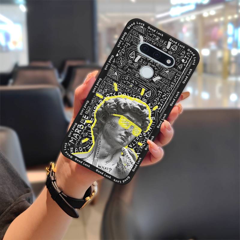 protective Anti-knock Phone Case For LG Style3 L-41a Cover Fashion Design TPU Back Cover Soft case Cartoon Cute Silicone