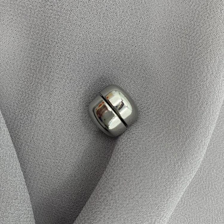 Creative Macaroon Style Magnetic Buttons Scarves Pins Kerchief Pins Shawl Holder Woman Clothing Accessories