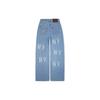 New MLB New York Yankees SS24 Jeans Women's Light Blue 3FDPB0241-50BLL