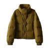 High-end White Goose Down Bread Clothes, Stand-up Collar Goose Down Clothes, Down Jackets for Women, Short Pinghu Women's Clothing for Winter.