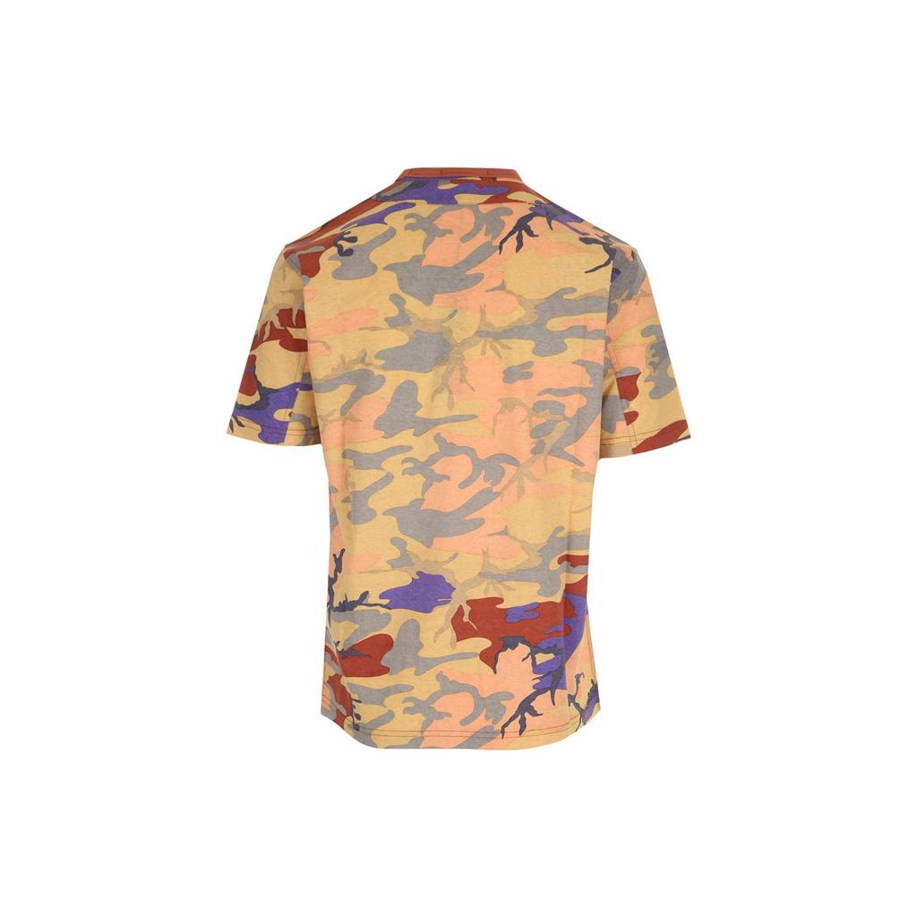 Stone Island Short-Sleeve T-Shirt Orange Men Tops 7715207E5-V0032