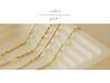 Luxurious Baby Freshwater Pearl Necklace - Trendy 2024 Clavicle Chain with Spacer Beads