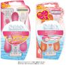 Schick Body Quattro 4 Dispo for Women 3 Pieces with Safety Wire Disposable Type Women's Razor