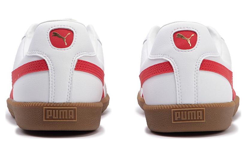 Puma King 21 It Football Boots 'White Red Brown' 106696-06