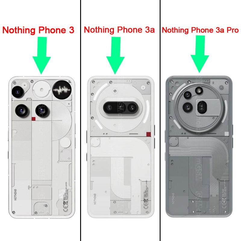 Magnetické pouzdro pro Nothing Phone 3A Pro Matné Nárazuvzdorné Tvrdý Nárazník Stojánek Kryty pro Nothing Phone 3A 2A CMF Phone 1