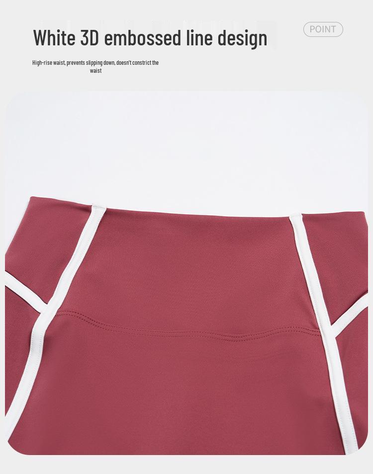 Eur-Am High Waist Butt Lifting Color Block Yoga Shorts