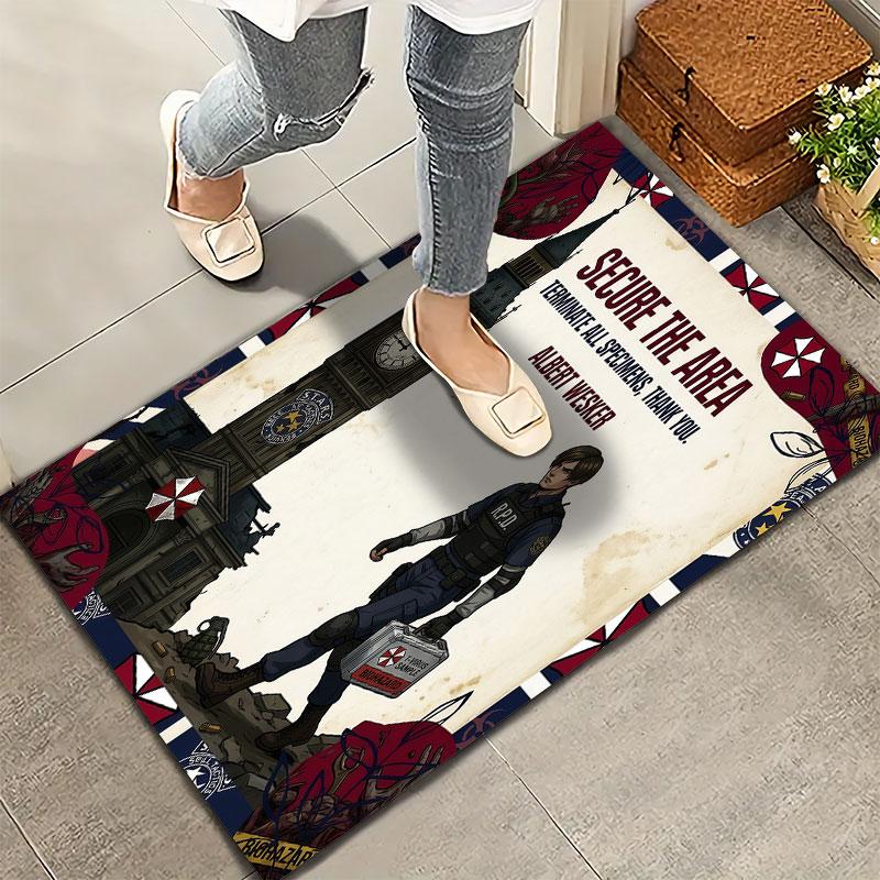 Resident Evil Carpet Rug For Living Room Bedroom Home Sofa Decoration Kids Play Nonslip Floor Mat