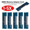 1-5PCS Laptop To Desktop SO-DIMM To PC DIMM Card DDR4 Memory RAM Memory Adapter Gaming Laptop RAM Connector Card Memory Stick