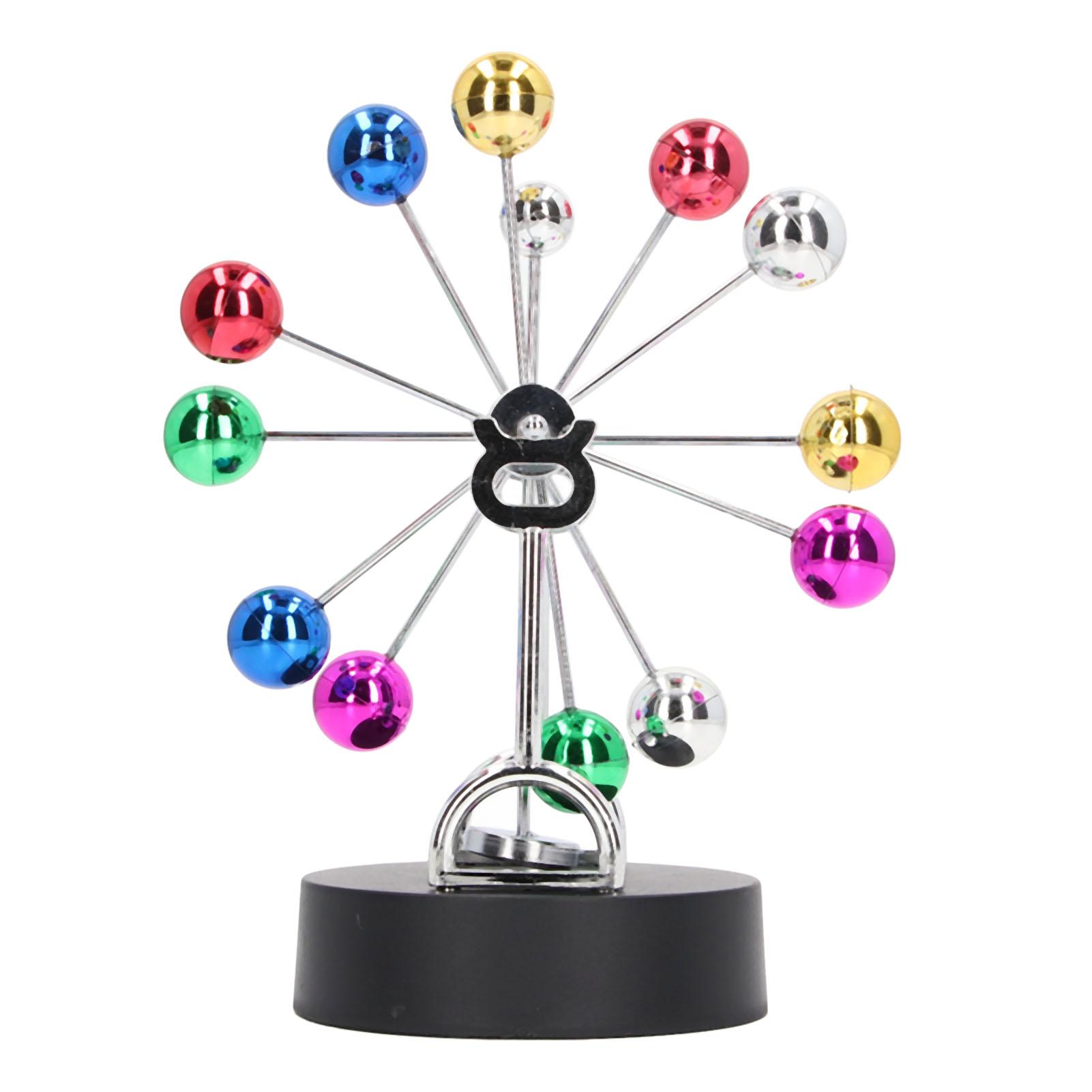 

Perpetual Motion Machine USB Battery Dual Use Ferris Wheel Balance Toy Tabletop Decorative Ornaments