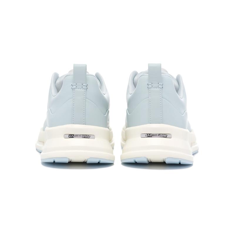 Li-Ning 1990 Duxing Lightweight High Resilience Low Top Running Shoes Women sneaker Light-Blue ALLU002-2
