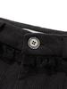 Eogeulliswedou Lace Corduroy Pants (Charcoal)