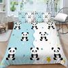 Panda, Pet Dog 3D Bedding Bed Comforter Set Duvet Cover Pillowcases Animal Kids,twin Full Queen Bedroom Set Bed Linens Cartoon