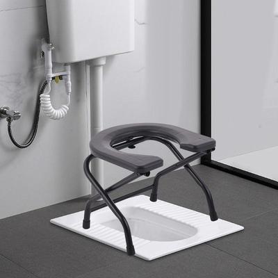 30cm/38cm Domowe Przenośne Siedzisko Toaletowe dla Seniorów Krzesło Prysznicowe Wytrzymałe Stal nierdzewna Krzesło Toaletowe Siedzisko