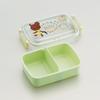 Skater Lunch Single Made in for Girls Kids' Box, Tier, 450ml, Dome-Shaped, Antibacterial, Japan, (The Bears' School)