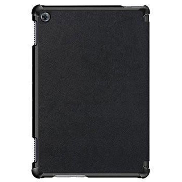 Etui Folio - Huawei - Mediapad M5 lite - Schwarz - Tri-Fold - Wecken/Schlafen