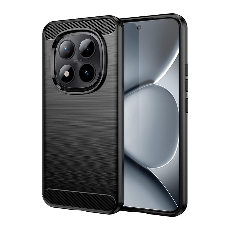 For Cover Redmi Note 15 Pro Plus Case For Redmi Note 15 Pro Plus Silicone Carbon Fiber Back Case For Redmi Note 15 Pro Plus Case