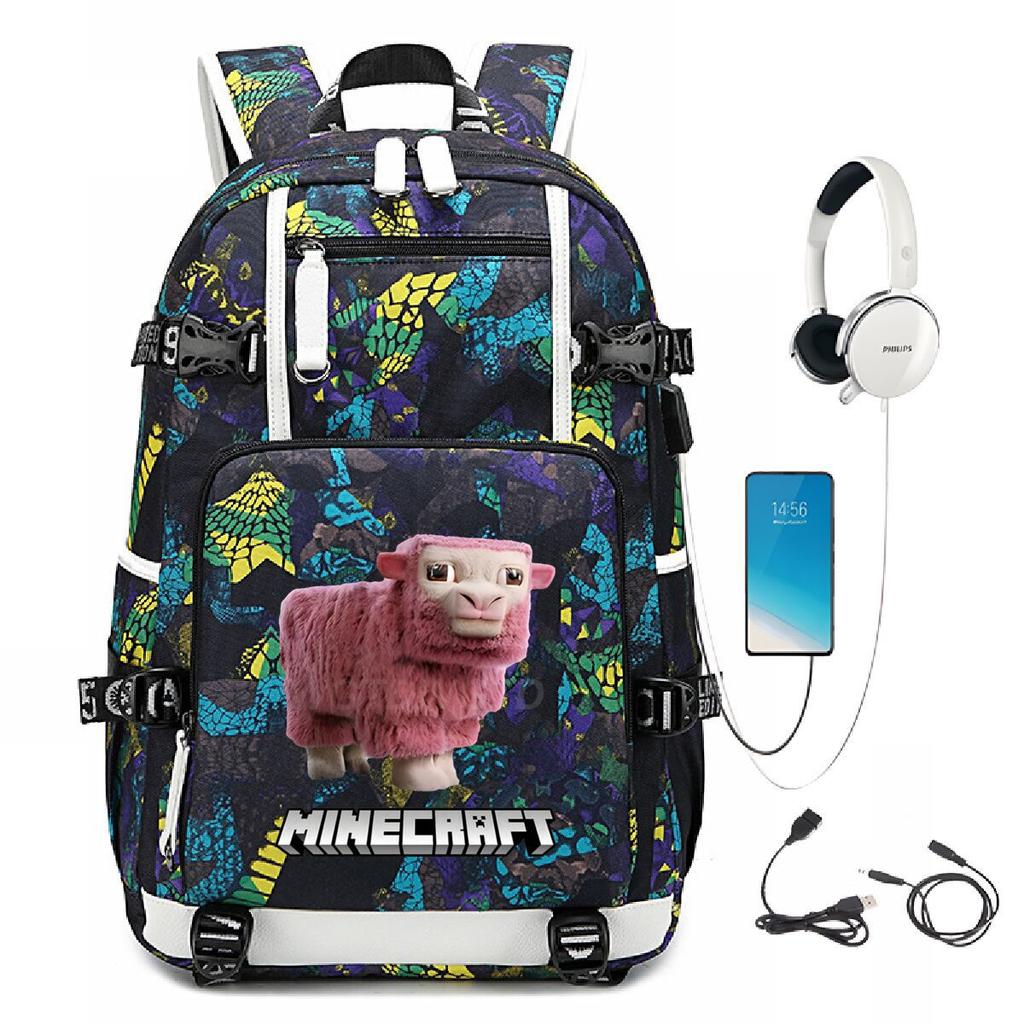 Game Merchandise Outdoor Travel Bag Large Capacity Usb Backpack