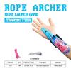 Luminous Rope Launcher Wristband Flying String Shooter Automatic Recoil Toy Night Glow Interactive Fun for Kids and Pets Gift