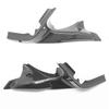 Ducati 1098/848/1198 Front Instrument Panel Side Header Pipe Cover (2007-2009) - Water Transfer Printed Pair.