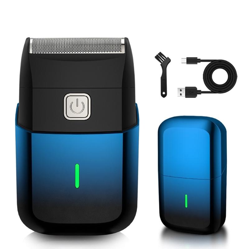 Travel Friendly Cordless Shaver Single  Blade System Bald Head  Rechargeable Electric Shaver  For Daily Shaving