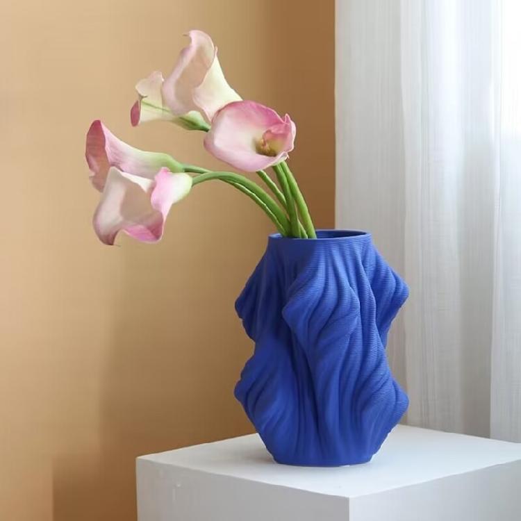 Flower Pot Mold Silicone Succulent Flowerpot Plant Vintage Mould Concrete Cement