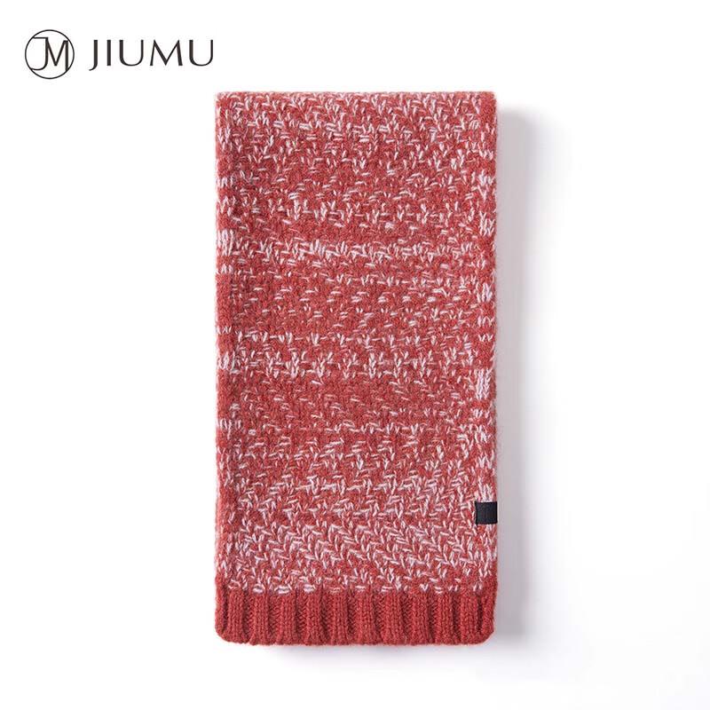 JIUMU Мужской вязаный шарф из чистой шерсти WY204 One Size