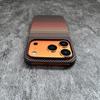 Frameless Splicing Carbon Fiber For Magsafe Case For iPhone 17 Air 16 15 14 13 12 Pro Max Plus 17ProMax Magnetic PC Armor Cover