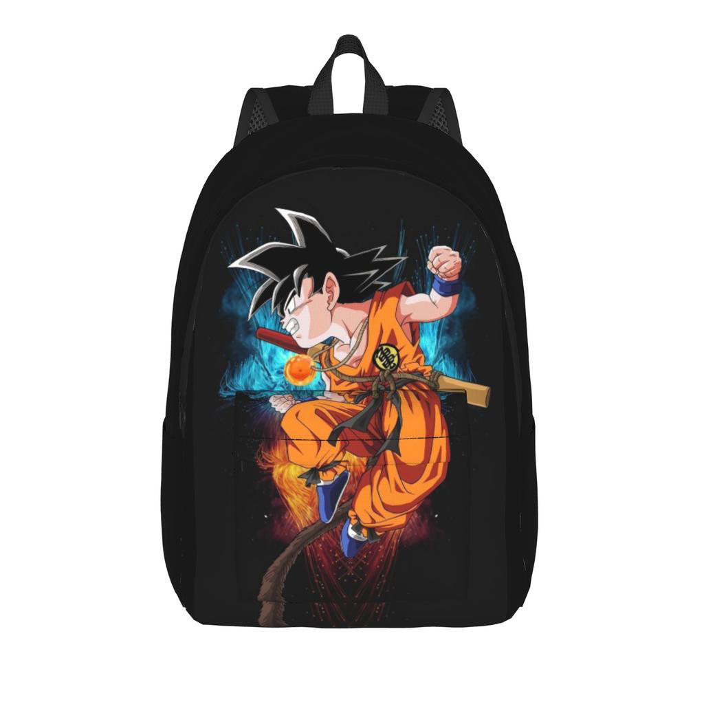 Son Goku DBZ Fashion Backpack Sports Student Work Daypack for Men Women Laptop Computer Shoulder Bag