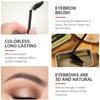 Fit Colors Eyebrow Soap Clear Brow Styling Gel Waterproof Long-Lasting Feathered Wild Brows Shaper with Spoolie Brush Eye Makeup Kit for Women