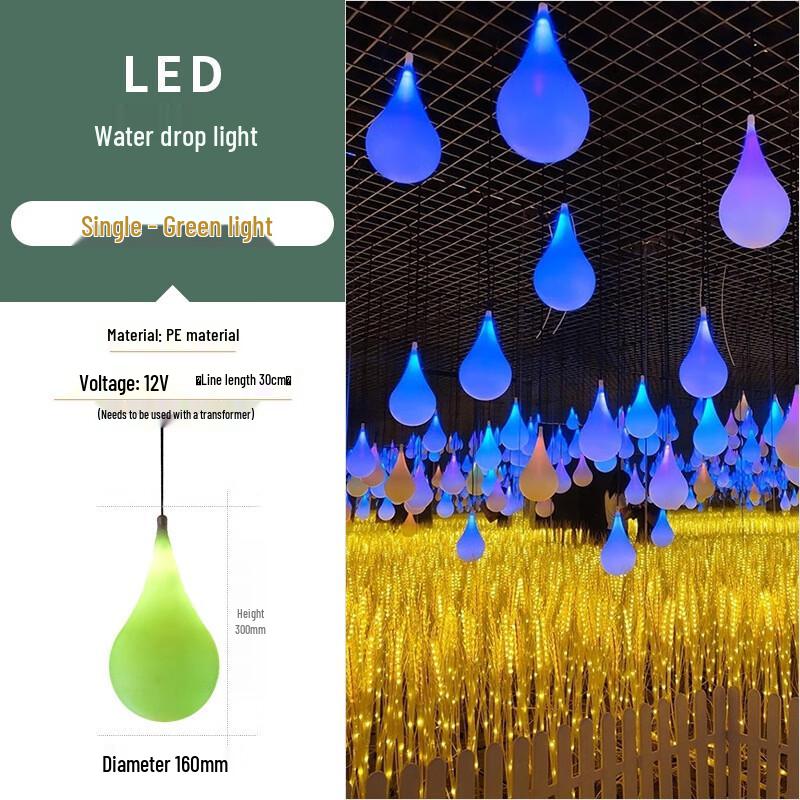 NuFeng Outdoor LED Water Drop Decorative Light