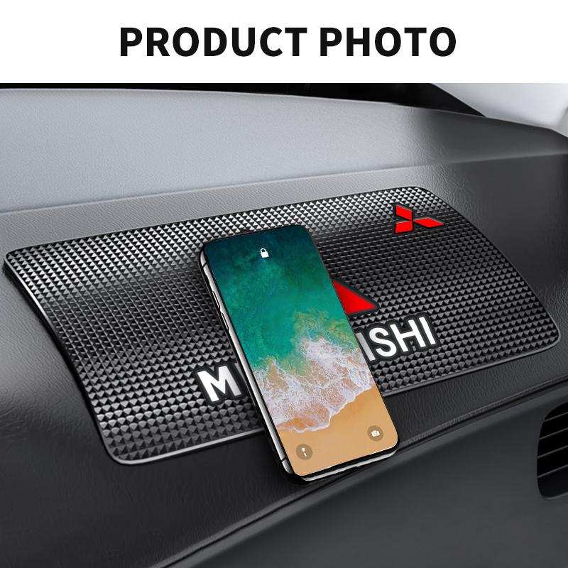 Car Silicone Sticky Non-slip Mat Car Dashboard Phone Anti-slip Mat For Mitsubishi Mirage G4 DV5