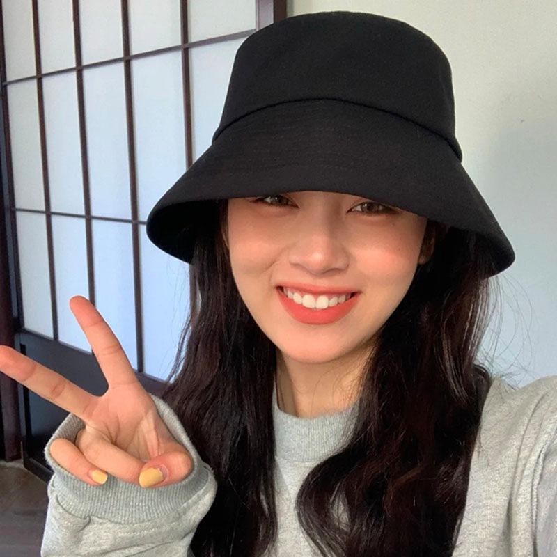 

Однотонная панама для женщин, шляпа от солнца, шляпа рыбака, ветрозащитный винтажный головной убор, 56-58 см