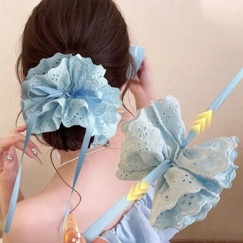 Elastic Hair Bands Hair Accessories Ponytail Holders Trendy Hair Tie  for Women