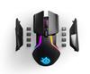 SteelSeries Rival 650 Quantum Wireless Gaming Mouse Rapid Charging Battery CPI Dual Optical Sensor Low Distance 256 Weight Configurations 8 Zone RGB