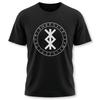 Viking Protection Bind Rune Tee | Norse Elder Futhark Runic Graphic Tee Shirt
