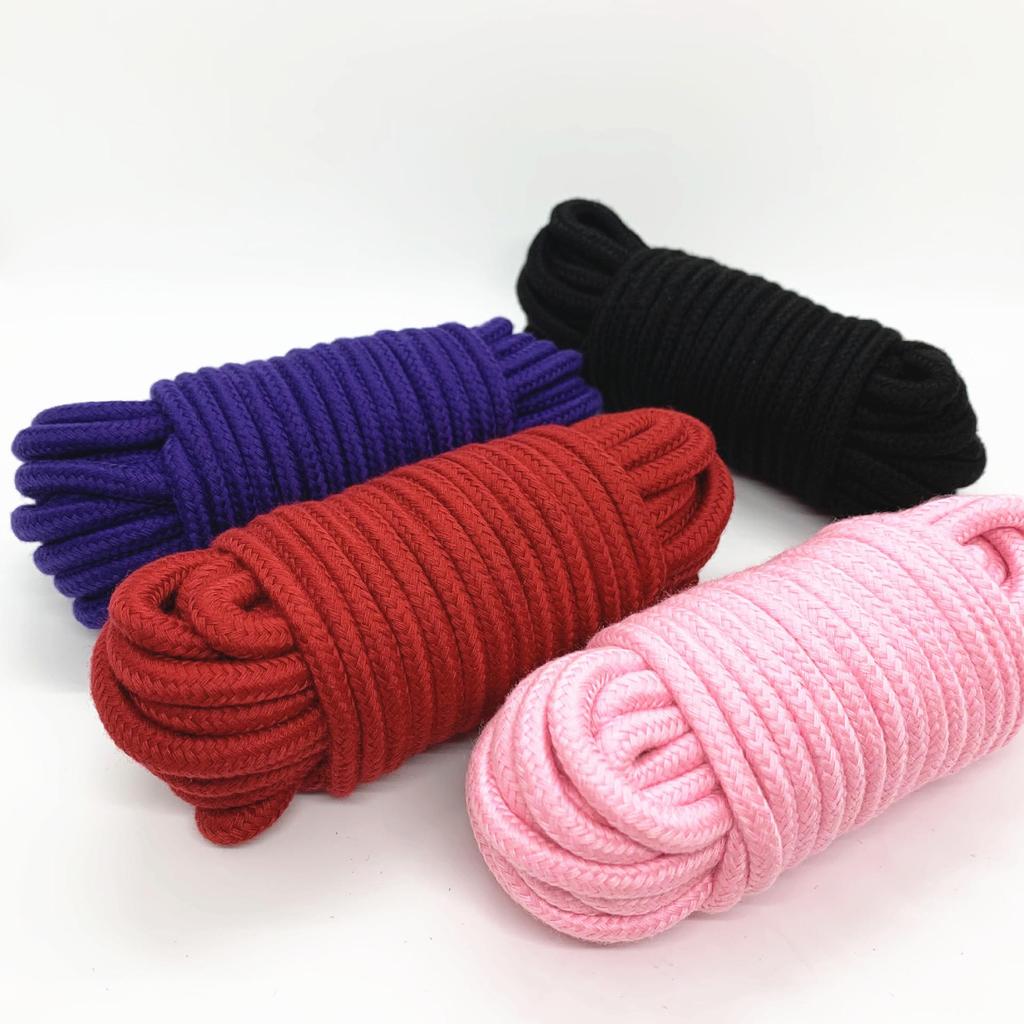 10m Cotton Rope for SM Training & Couples' Erotic Restraint