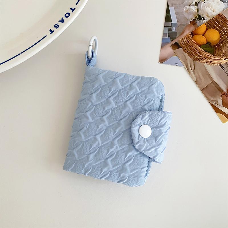 

1 шт. Сумка для карт Удобный Минималистичный Практичный Кошелек для монет Компактный Подвеска для рюкзака Универсальный Кошелек с пряжкой Практичный