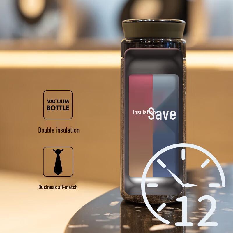 Simita Pure Titanium Liner Smart Temperature Display Vacuum Flask
