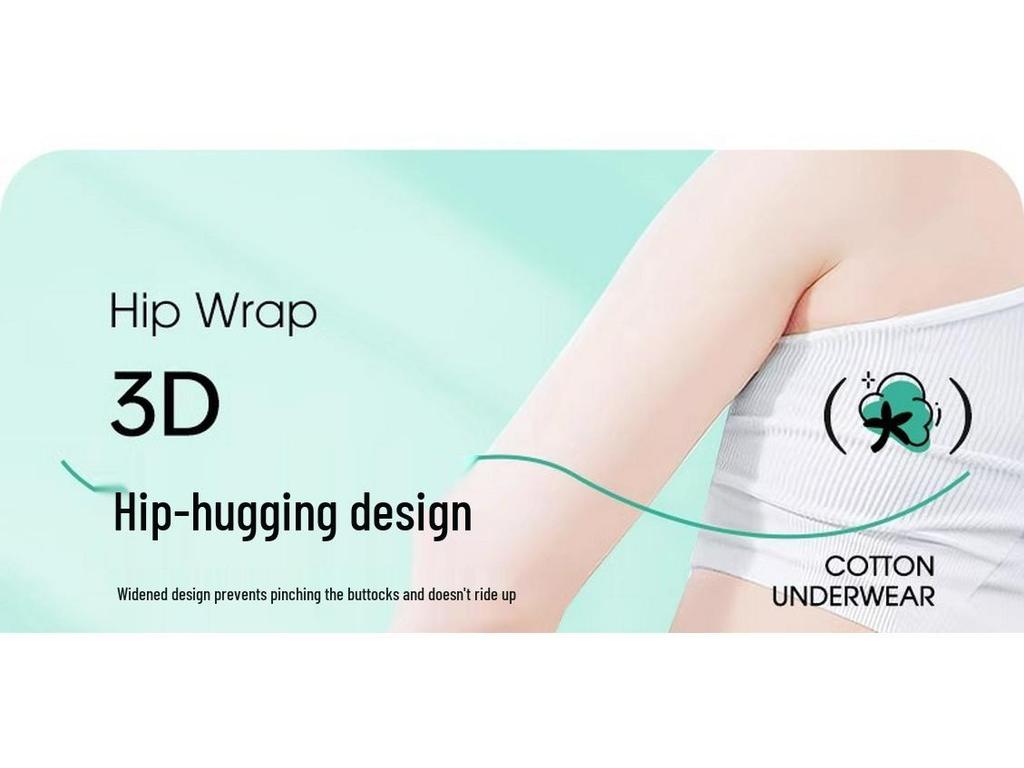 Women's & Men's Disposable Cotton Underwear - High-Waisted, Sterile, Wash-Free for Travel & Postpartum Use