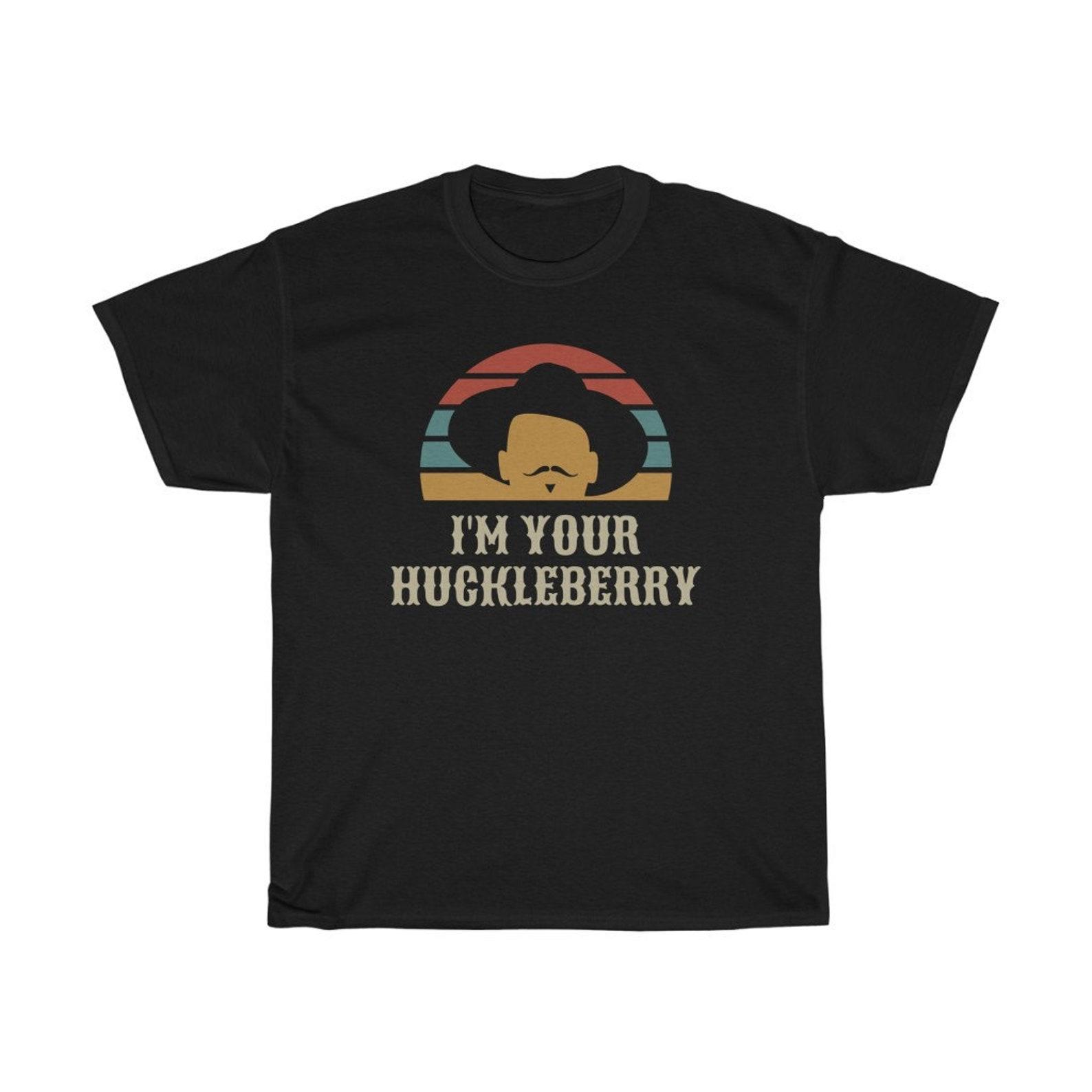 I m Your Huckleberry Vintage Retro T-Shirt XL