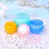 Travel Bottle Cosmetic Containers 30g Refillable Plastic Small Leak Proof Cream Jars 6pcs