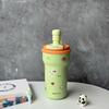 Stainless Steel Vacuum Cup 600ml Water Mug Cute Insulated Cup