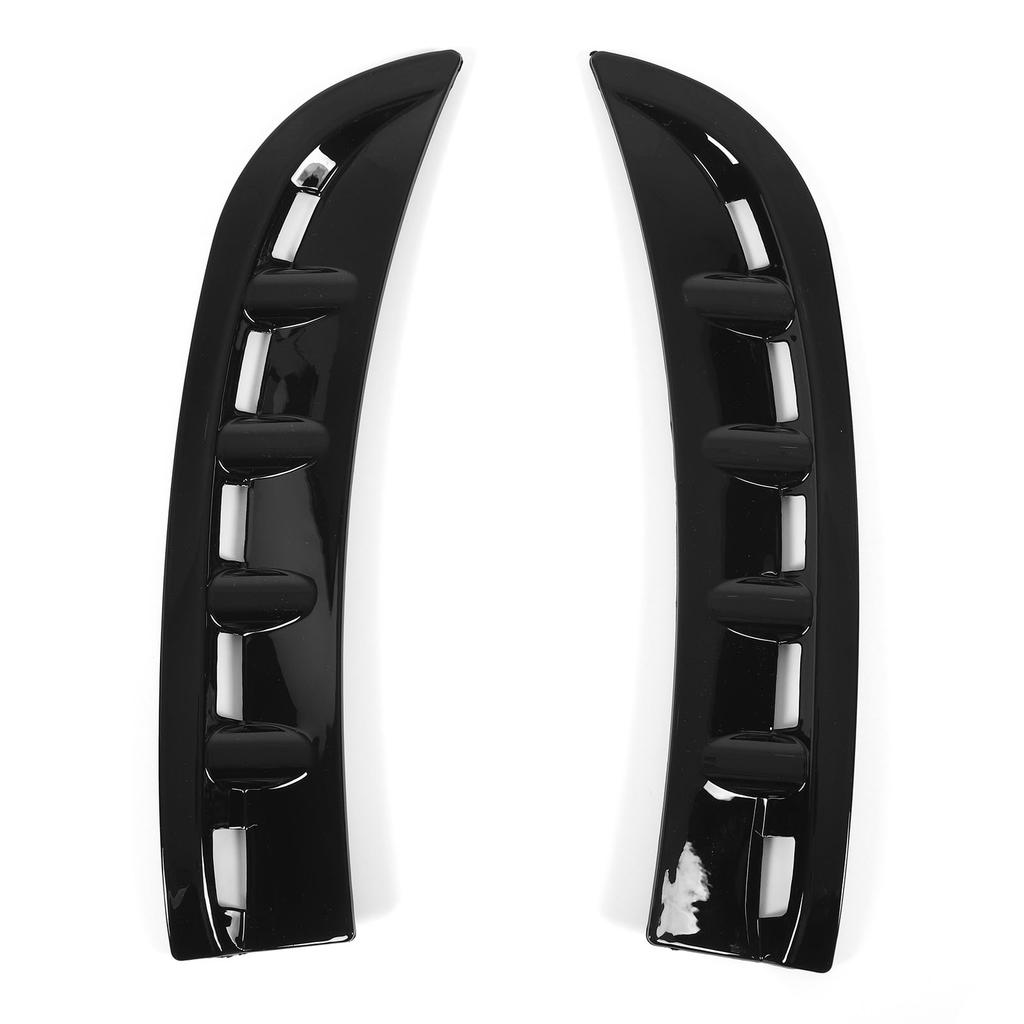 Front Bumper Side Vent Strong Stability Exquisite Shockproof 1 Pair Side Fender Spoiler Protector Low Noise for CLS‑Class