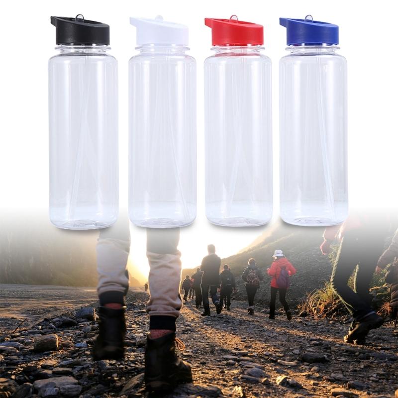 Convenient Large Straw Cup Convenient Cup with 1000ml Capacity Multifunctional Sport Water Bottle Water Cup