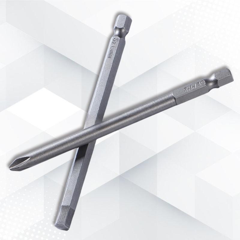 10Pcs Magnetic Screwdriver Set Batch Head Steel Slotted Screw Driver Bit Car Repair Electric Drill Power Tool