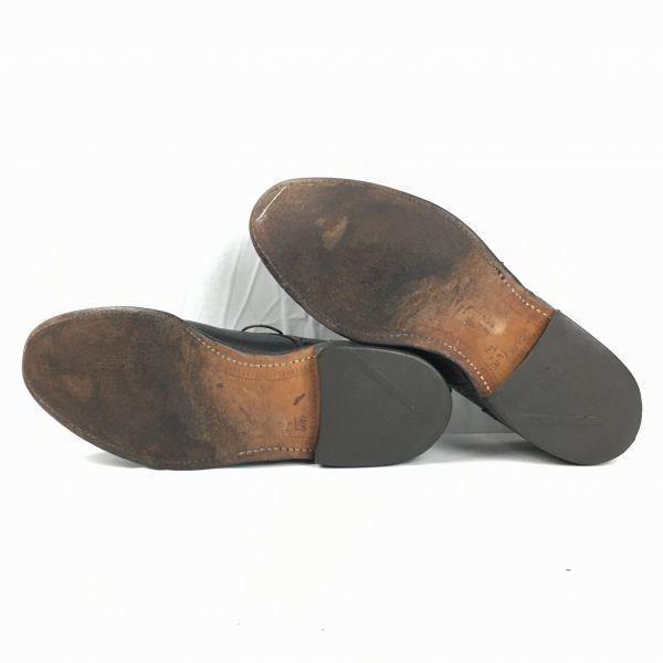 Vintage Allen Edmonds Sanford Cap Toe Business Shoes Black Size 10B Men's(USED)