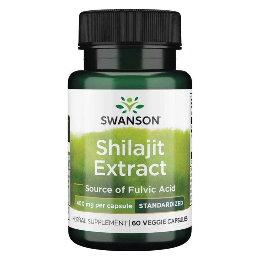 Shilajit Extract, 400mg - 60 vcaps