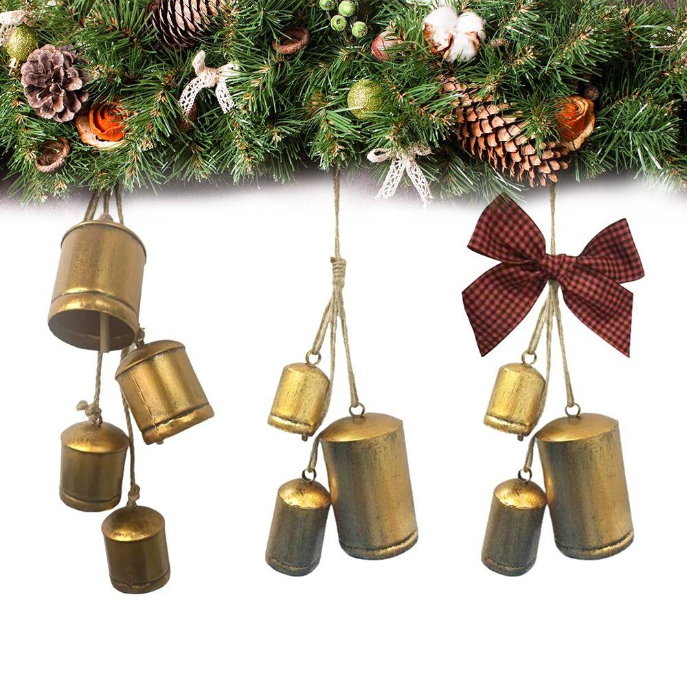 Shabby Hanging Rustic Bells Vintage Tranquil Wind Chimes  Christmas Tree Decoration