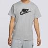 Nike Graffiti Logo Print Short Sleeve T-shirt Men Tops Light-Grey CT6491-902