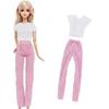Fashion Doll Clothes for 30cm Doll 11.5 Inch Girl Doll Daily Outfit Sport Shirt Pants Mini Skirt Dress Kids Toys Accessories Gift